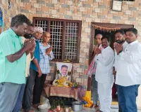 బాధిత కుటుంబానికి పరామర్శ 