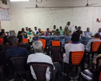 పాలకవర్గానికి సన్మానం 