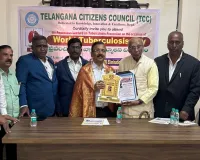 డా. రాజేశంకు ద బెస్ట్ టీబీ ఎలిమినేషన్ అవార్డు