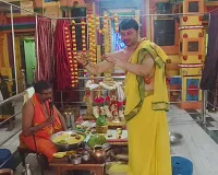 సంతోషిమాత ఆలయంలో సీతారాముల  కళ్యాణం