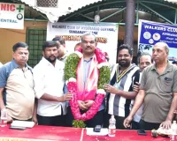 సురేందర్ రెడ్డికి  సన్మానం 