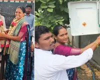 పాఠశాల నీటి సమస్య తీర్చిన సర్పంచి