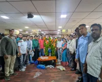 ఎన్జీవోస్ నేతలకు సన్మానం 