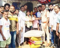 బాధిత కుటుంబానికి రూ.25 వేల సహాయం