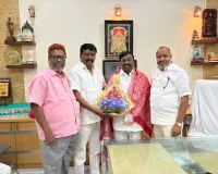 అమరవాది లక్ష్మీనారాయణకు శుభాకాంక్షలు తెలిపిన వైశ్య వికాస వేదిక అధ్యక్షులు కాచం సత్యనారాయణ 