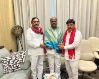 అందెల శ్రీరాములు యాదవ్ కు సన్మానం 