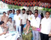 స్వర్ణ భారతి ట్రస్ట్ ఆధ్వర్యంలో వైద్య శిబిరం