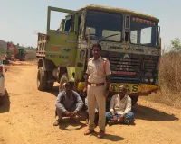 అక్రమ మొరం దందాపై  పోలీసుల ఉక్కు పాదం