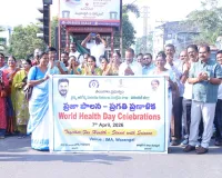 వరంగల్ లో ఆరోగ్యం పై అవగాహన ర్యాలీ 