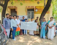 ఆరోగ్య సిబ్బంది ర్యాలీ 