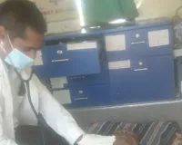 తాటి చెట్టు పై నుంచి పడి  గీతా కార్మికునికి  గాయాలు