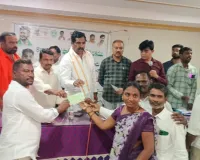 కళ్యాణలక్ష్మి చెక్కుల పంపిణీ 