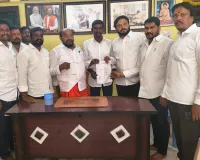 బీసీ విద్యార్థి సంఘం జిల్లా అధ్యక్షుడిగా పోలోజు 