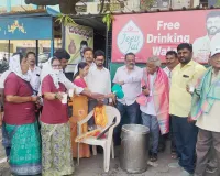 ఎన్జీవోస్ కాలనీలో  చలివేంద్రం ప్రారంభం 