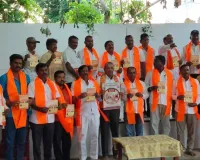 హిందూ సమ్మేళనం బహిరంగ సభ కరపత్రం ఆవిష్కరణ 