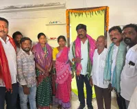 ఇందిరమ్మ ఇండ్ల గృహప్రవేశం