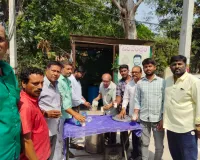 వివేకానంద పార్క్ ఆవరణలో 5వ చలివేంద్రాన్ని ప్రారంభించిన గద్దె విజయ్ నేత 