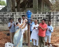 హరీశ్‌రావు కృషితో నీటి సమస్యకు పరిష్కారం 