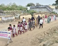 పాఠశాలల్లో రోడ్ సేఫ్టీ పై అవగాహన