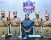 ట్రైనీ ఐపీఎస్ ల చెర్లపల్లి సెంట్రల్ జైలు సందర్శన