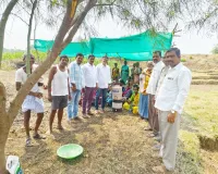 ప్రజల దాహార్తిని తీర్చేందుకు చలివేంద్రం ఏర్పాటు : 