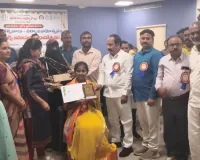 ఎస్ఎస్ సి జిల్లా సెకండ్ టాపర్ కు కలెక్టర్ చే సన్మానం 