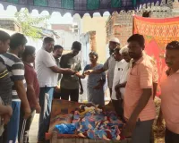 మృతురాలి కుటుంబానికి ఆర్ధిక సహాయం