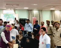 సంస్కృతి భవన్ లో మెగా రక్తదాన శిబిరం.  