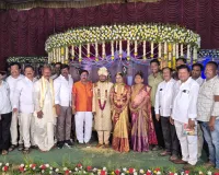 వాహ వేడుకల్లో పాల్గొన్న ప్రభుత్వ విప్, ఎమ్మెల్యే వీరేశం.