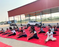 యోగా  తో  ప్రతి ఒక్కరికి  మానసిక ప్రశాంతత 