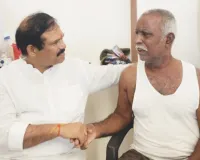 కాంగ్రెస్ నేత బిక్షంకు ఎమ్మెల్యే పరామర్శ