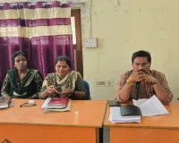 ఉపాధి హామీ పథకం పనులపై సమీక్షా  సమావేశం 