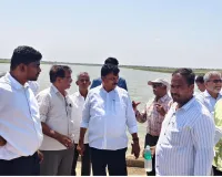 నిజం కాలం నాటి పాత సింగూర్ డ్యాములు పరిశీలించిన ఎమ్మెల్యే