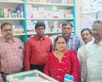 శ్రీలక్ష్మీ గణపతి జనరిక్ మెడిసిన్ స్టోర్స్ ప్రారంభించిన తెలంగాణ రాష్ట్ర హెడ్ సిలువేరు మహేష్