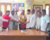 నూతన డీఈఓ కు సన్మానం 