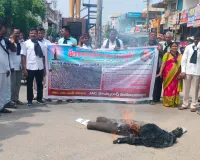 పవన్ కళ్యాణ్ దిష్టిబొమ్మ దగ్దం 