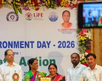 సూర్యాపేట మున్సిపాలిటీకి  ‘ఉత్తమ పర్యావరణ పనితీరు’ పురస్కారం 