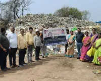 మున్సిపల్ పాలకవర్గం డంపు యార్డు పరిశీలన