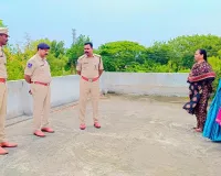 సూర్యాపేట డివిజన్ డిఎస్పీ కార్యాలయాన్ని సందర్శించిన ఎస్పీ నరసింహ 