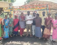 గోపరాజుపల్లి గ్రామపంచాయతీ కి విరాళం 