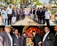బీజేపీ లీగల్ సెల్ ఆధ్వర్యంలో ఘనంగా మోదీ చిత్రపటానికి  క్షీరాభిషేకం