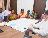 హుస్నాబాద్ మున్సిపాలిటీ అభివృద్ధి పనులపై మంత్రి పొన్నం సమీక్ష
