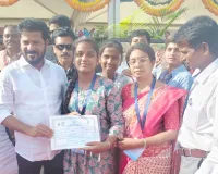 కందుల దివ్య ను అభినందించిన సీఎం రేవంత్ రెడ్డి. 