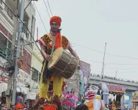 ఒడిశాలో జూలపల్లి ఒగ్గు డోలు కళాకారుల ప్రదర్శన