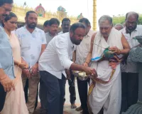 శ్రీ రామాలయం వంటశాలకు భూమిపూజ
