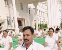 సూర్యాపేట జిల్లా పోలీస్ కార్యాలయంలో ఘనంగా అంతర్జాతీయ యోగా దినోత్సవం 