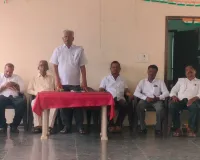 అమరుల స్థూపం భూముల కబ్జాపై హుస్నాబాద్ జేఏసీ ఆగ్రహం