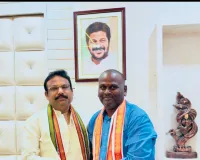 ఎమ్మెల్యేని కలిసిన బైరీ శ్రీనివాస్