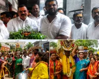 జోగులాంబ అమ్మవారికి వెండి బోనం సమర్పించిన కొల్లే సరిత