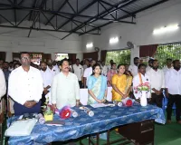 ఏటి గడ్డతండా రైతు వేదిక నుండి రైతు భరోసా సదస్సులో పాల్గొన్న ఎమ్మెల్యే మురళి నాయక్